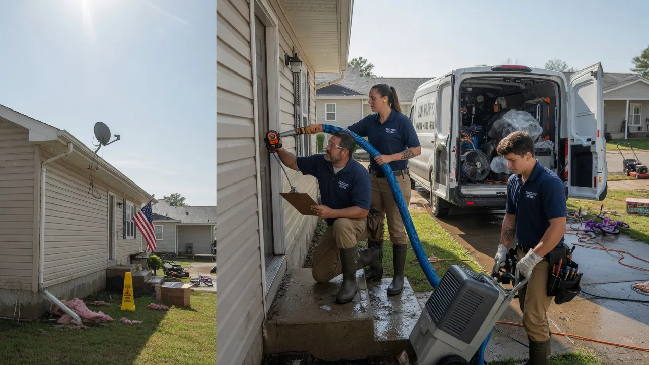 Ceiling Water Damage Restoration in Gayville, SD near me